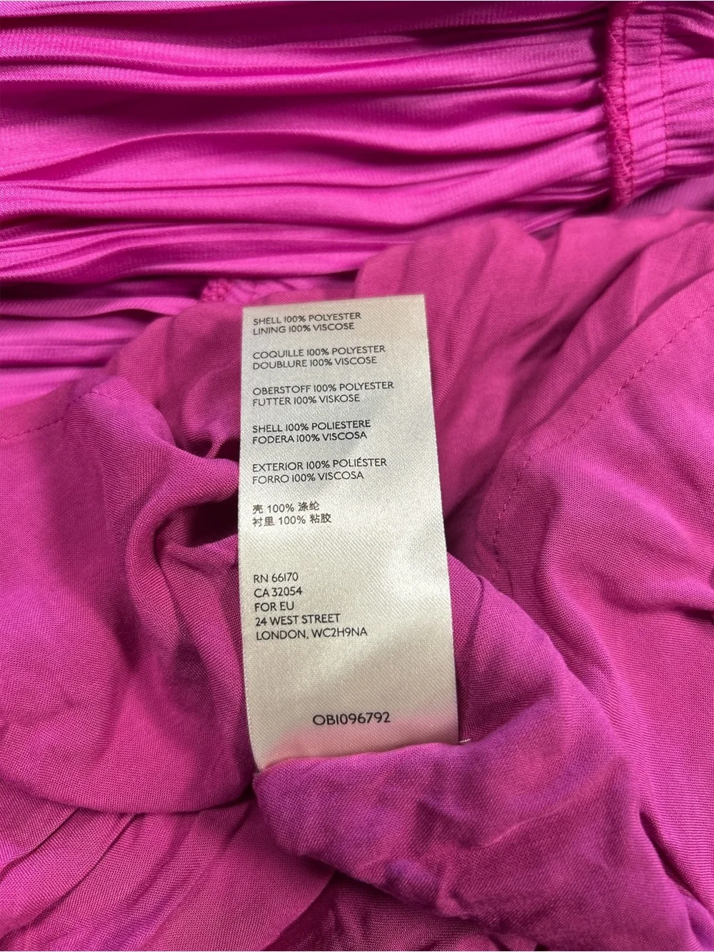 Free People 100 Degrees of Shine Mini Dress Size XS in Magenta